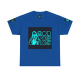 God Money Power Tee — Retro Neon Graphic T-Shirt