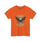 GMP Bald Eagle Graphic Tee — "God Money Power" Patriotic Shirt