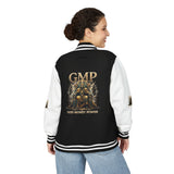 Letterman Jacket — GMP 'God Might Power' Vintage Crest Varsity Jacket
