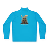 Quarter-Zip Pullover — "GMP God Muscle Power" Logo Athletic Pullover