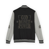 God Money Power Letterman Jacket