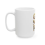 God Money Power Ceramic Mug – GVP Inspirational Coffee Cup (11oz/15oz)