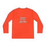 Youth Long Sleeve Tee — 'GMP GOD Money Power' Graphic