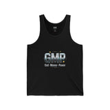 GMP Metallic Logo Tank Top — Industrial Gym & Streetwear Vest