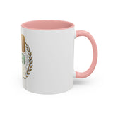 Coffee Mug — "God Money Power" Inspirational Accent Mug (11/15 oz)