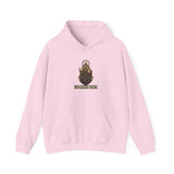 Hoodie — 'God Money Power' Buddha Graphic Pullover
