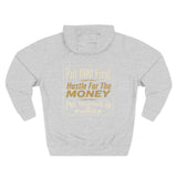 Hoodie — “Put GOD First, Hustle For The MONEY” Motivational Religious Graphic Hoodie