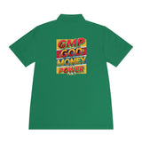 GMP God Money Power Graphic Polo Shirt – Retro Motivational Men's Sport Polo