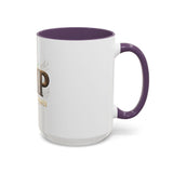 GMP 'God Money Power' Accent Coffee Mug — 11/15 oz Inspirational Ceramic