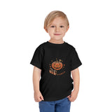 Toddler Tee — Pumpkin 'GMP God Money Power' Halloween Graphic
