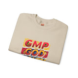 GMP God Money Power Graphic Crewneck Sweatshirt