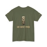 God · Money · Power Tee — GMP Gold Block Logo T-Shirt