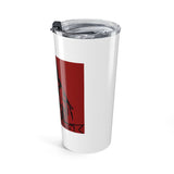 20oz Tumbler — Urban Saint Graphic Travel Mug (masked Jesus design)