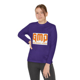 GMP "God Money Power" Youth Long Sleeve Tee - Orange Logo