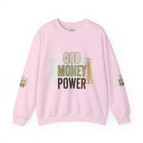 God Money Power Crewneck Sweatshirt