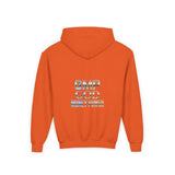 Youth Hoodie — GMP GOD Money Power Metallic Graphic Pullover