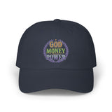 God Money Power- Embroidered Dad Cap