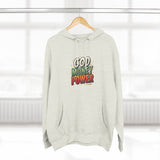 God Money Power Hoodie — Retro Bold Graphic Pullover