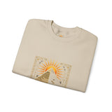 Egyptian Pyramid Sun Graphic Sweatshirt - "Good Morning, Pharaoh" Crewneck