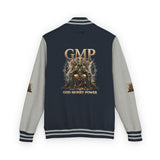 Letterman Jacket — GMP 'God Might Power' Vintage Crest Varsity Jacket