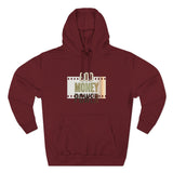 God Money Power Hoodie — Three-Panel Fleece Graphic Hoodie