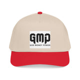 God Money Power Baseball Cap — GMP Embroidered Mid-Profile Snapback