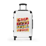 Suitcase — GMP God Money Power Retro Pop Graphic Carry-On