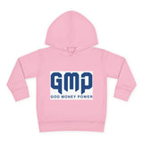 Toddler Hoodie – GMP "God Money Power" Graphic Pullover