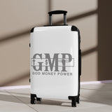 God Money Power Carry-On Suitcase – GMP Logo Travel Luggage