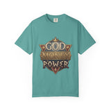 God Money Power Retro Crest T-Shirt
