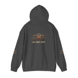 GMP Logo Hoodie — Classic White Pullover with Subtle Gold Accent