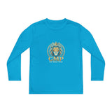 Youth Long Sleeve Tee — Gold Lion 'GMP' Athletic Team Shirt