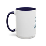 GMP GOD Money Power Accent Coffee Mug — Metallic Text 11/15oz