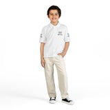 Youth Polo Shirt — "GIVE GOD" Inspirational Church Youth Uniform