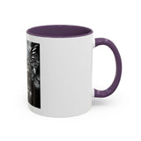 Angel Of Death- Gothic Grim Reaper & Serpent Accent Coffee Mug — Dark Fantasy Skull Art