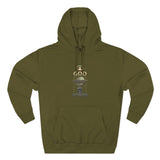 God Money Power Hoodie — Bold Religious & Motivational Graphic Pullover