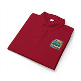 God is My Power Polo Shirt — Faith-Based Graphic Performance Polo
