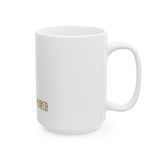 Ceramic Mug — GMP (God · Money · Power) Gold Block Design, 11oz & 15oz