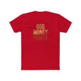 God Money Power Tee — Retro Palm Jesus Graphic T-Shirt