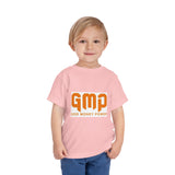 Toddler Tee — GMP (God Money Power) Orange Logo