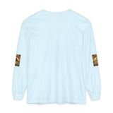 Long Sleeve T‑Shirt — "God Money Power" Pyramid Graphic