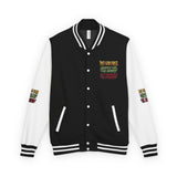 Letterman Jacket - "Put God First, Hustle for the Money" Inspirational Varsity Jacket