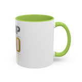 GMP GOD Money Power Accent Coffee Mug — Motivational Office Gift (11/15oz)