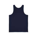 God Is One Power Tank Top — Spiritual Crown & Scroll Graphic Jersey Tank