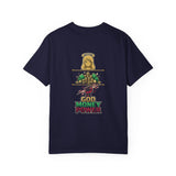 God Money Power T-Shirt — Angel, Stacks of Cash Graphic Tee