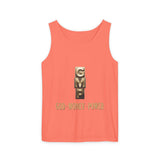 GMP Tank Top — God • Money • Power Gold Block Graphic