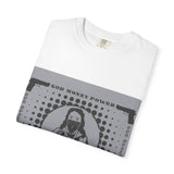 God Money Power T‑Shirt — Graphic Front & Back Statement Tee