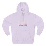 Three-Panel Fleece Hoodie