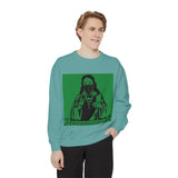Saint Icon Sweatshirt — 'God Loves Power' Graphic Crewneck