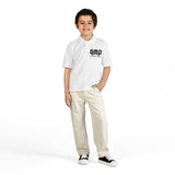 Youth Polo Shirt with 'GMP God Money Power' Chest Logo